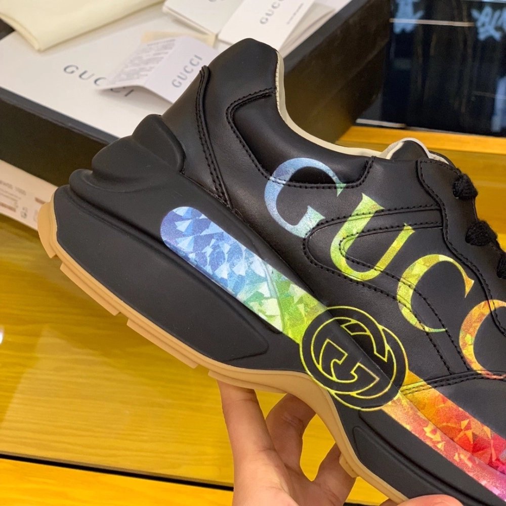 Gucci Retro Clunky Sneaker,GUCCI SNEAKERS,High quality Free shipping