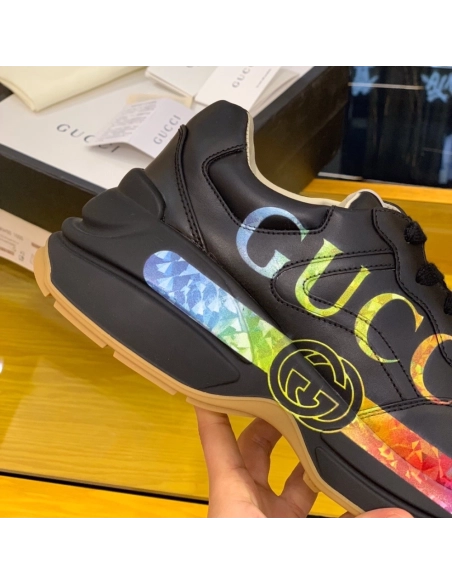 Gucci Retro Clunky Sneaker,GUCCI SNEAKERS,High quality Free shipping