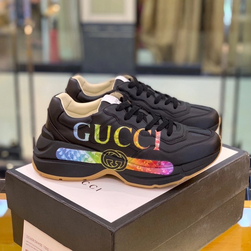 Gucci Retro Clunky Sneaker,GUCCI SNEAKERS,High quality Free shipping