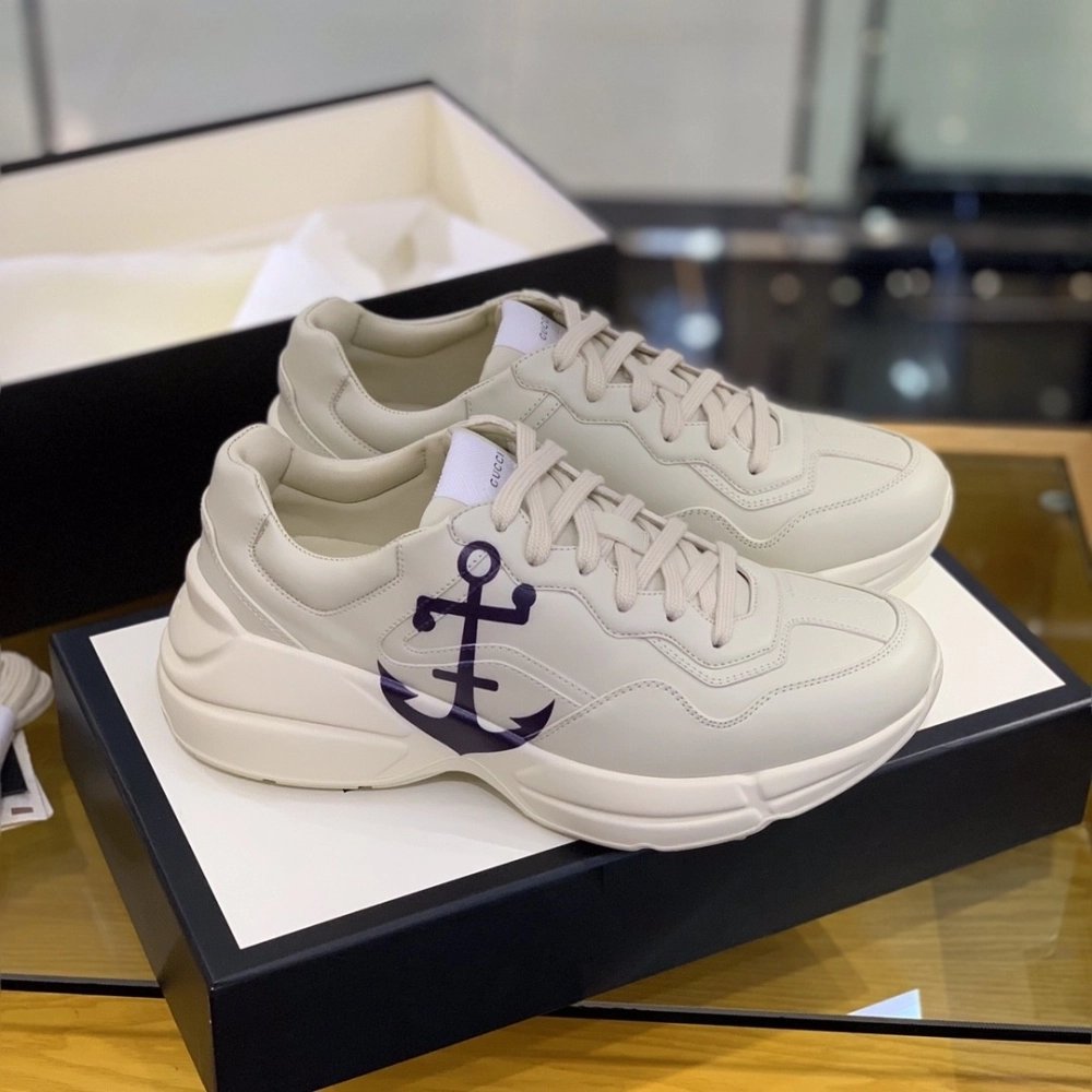 Gucci Retro Clunky Sneaker,GUCCI SNEAKERS,High quality Free shipping