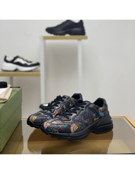 Gucci Retro Clunky Sneaker,GUCCI SNEAKERS,High quality Free shipping