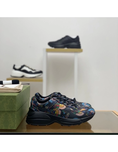 Gucci Retro Clunky Sneaker,GUCCI SNEAKERS,High quality Free shipping