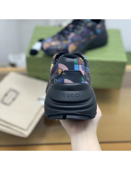 Gucci Retro Clunky Sneaker,GUCCI SNEAKERS,High quality Free shipping