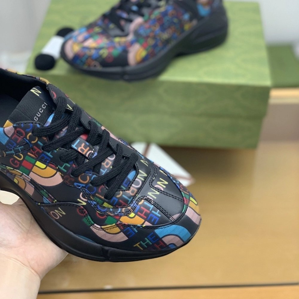 Gucci Retro Clunky Sneaker,GUCCI SNEAKERS,High quality Free shipping