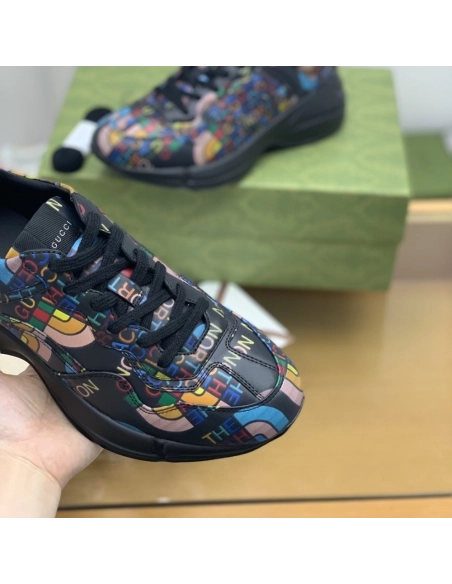 Gucci Retro Clunky Sneaker,GUCCI SNEAKERS,High quality Free shipping