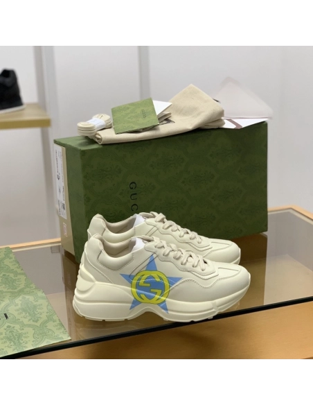 Gucci Retro Clunky Sneaker,GUCCI SNEAKERS,High quality Free shipping