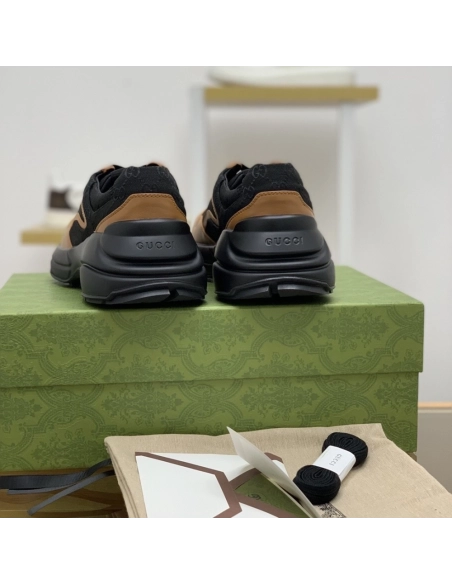 Gucci Retro Clunky Sneaker,GUCCI SNEAKERS,High quality Free shipping