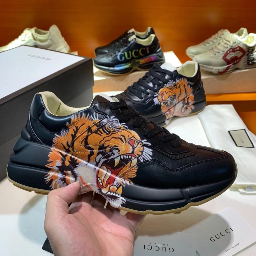 Gucci Retro Clunky Sneaker,GUCCI SNEAKERS,High quality Free shipping