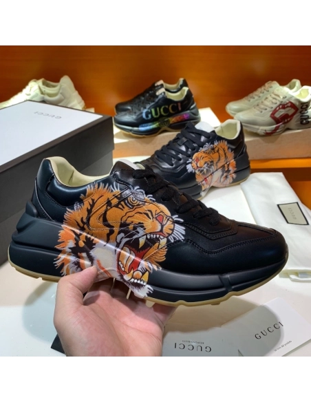 Gucci Retro Clunky Sneaker,GUCCI SNEAKERS,High quality Free shipping