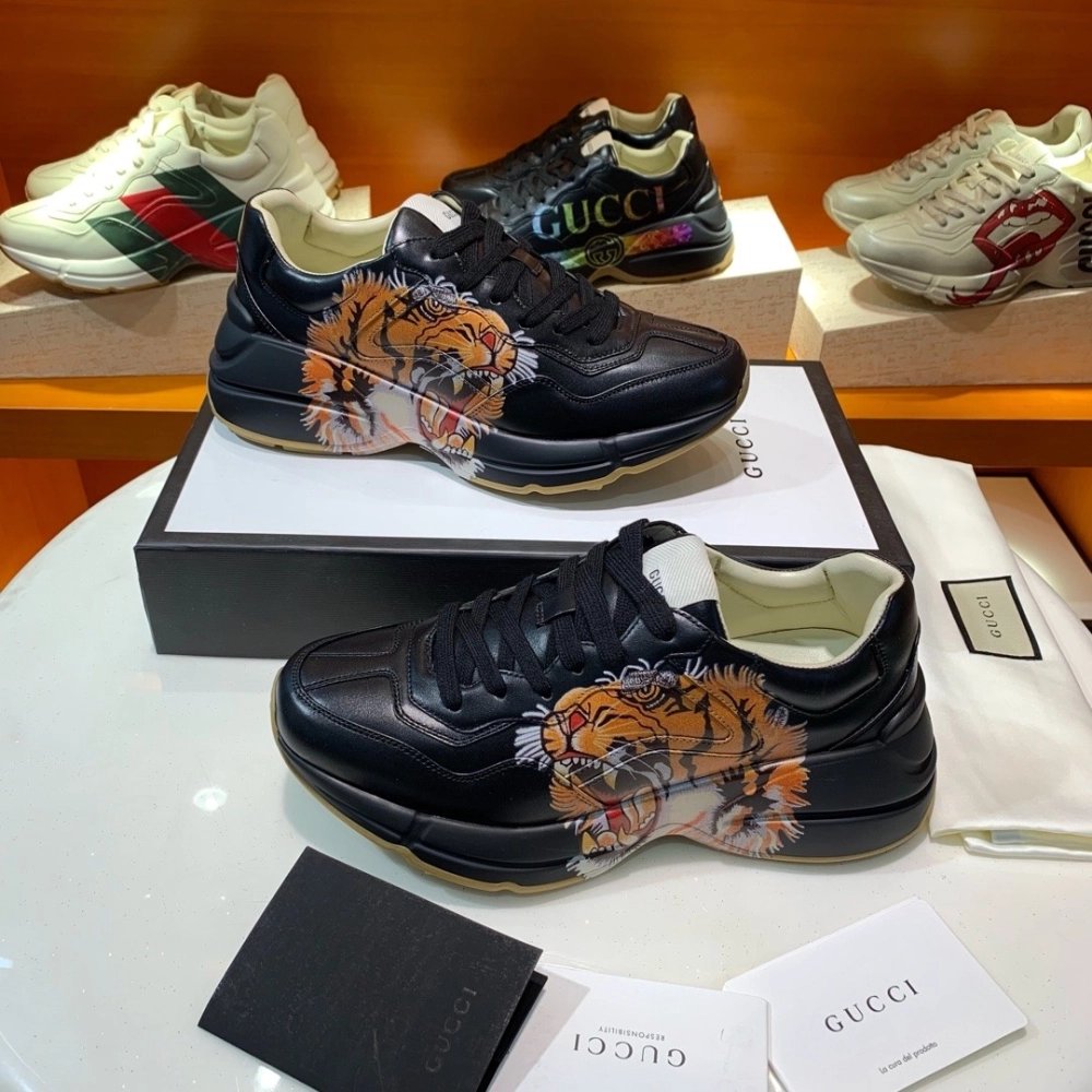 Gucci Retro Clunky Sneaker,GUCCI SNEAKERS,High quality Free shipping