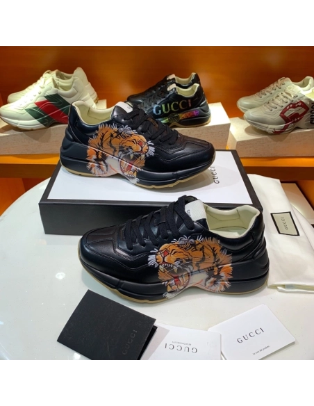 Gucci Retro Clunky Sneaker,GUCCI SNEAKERS,High quality Free shipping
