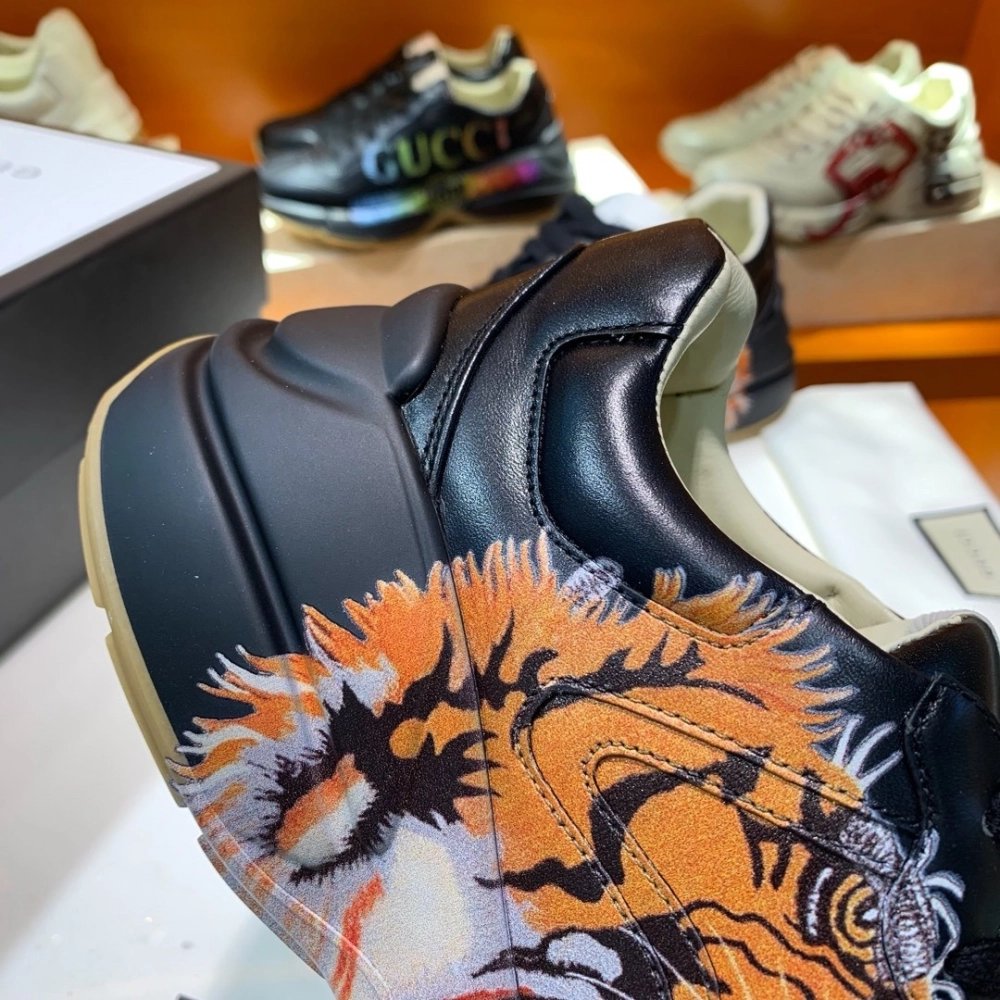 Gucci Retro Clunky Sneaker,GUCCI SNEAKERS,High quality Free shipping