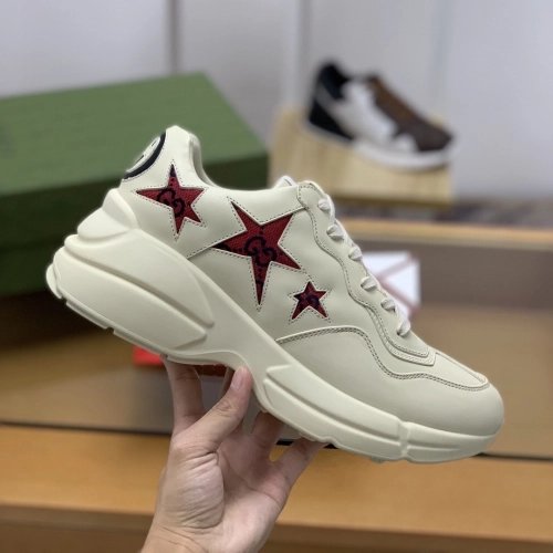 Gucci Retro Clunky Sneaker,GUCCI SNEAKERS,High quality Free shipping