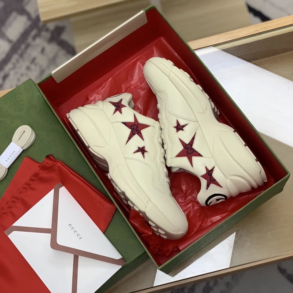 Gucci Retro Clunky Sneaker,GUCCI SNEAKERS,High quality Free shipping