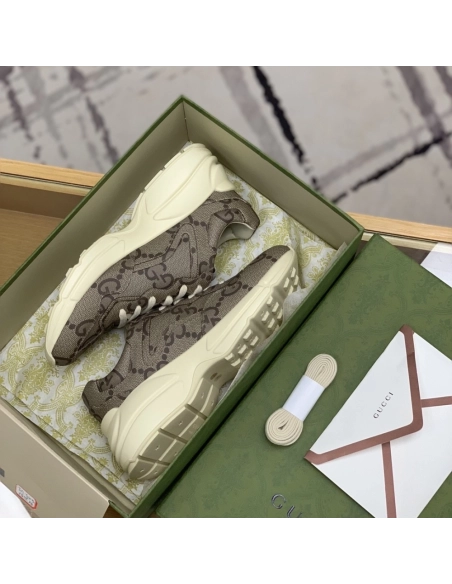 Gucci Retro Clunky Sneaker,GUCCI SNEAKERS,High quality Free shipping