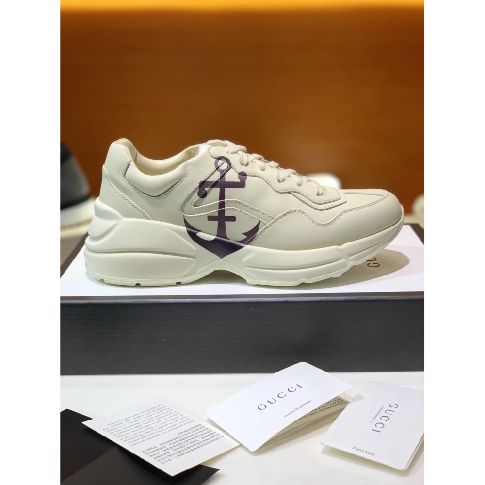 Gucci Retro Clunky Sneaker,GUCCI SNEAKERS,High quality Free shipping