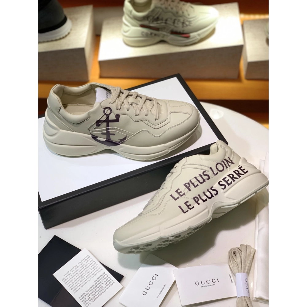 Gucci Retro Clunky Sneaker,GUCCI SNEAKERS,High quality Free shipping