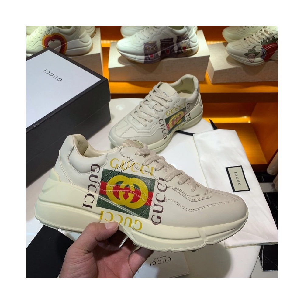 Gucci Retro Clunky Sneaker,GUCCI SNEAKERS,High quality Free shipping