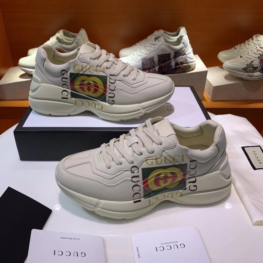 Gucci Retro Clunky Sneaker,GUCCI SNEAKERS,High quality Free shipping