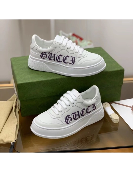 Gucci sneakers Cowhide,GUCCI SNEAKERS,High quality Free shipping