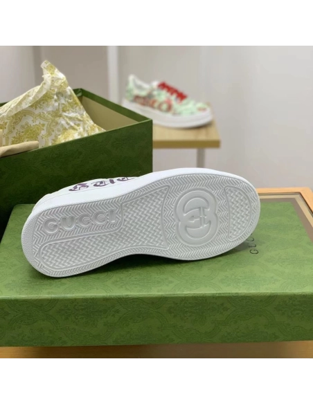 Gucci sneakers Cowhide,GUCCI SNEAKERS,High quality Free shipping