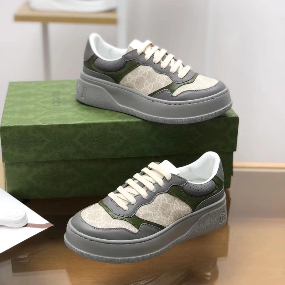 Gucci sneakers Cowhide,GUCCI SNEAKERS,High quality Free shipping