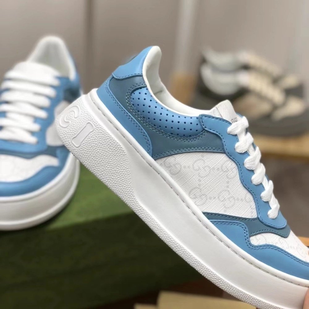 Gucci sneakers Cowhide,GUCCI SNEAKERS,High quality Free shipping