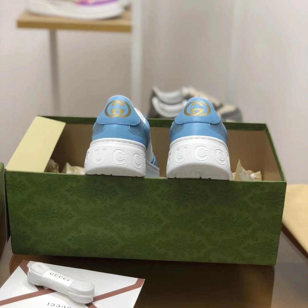 Gucci sneakers Cowhide,GUCCI SNEAKERS,High quality Free shipping