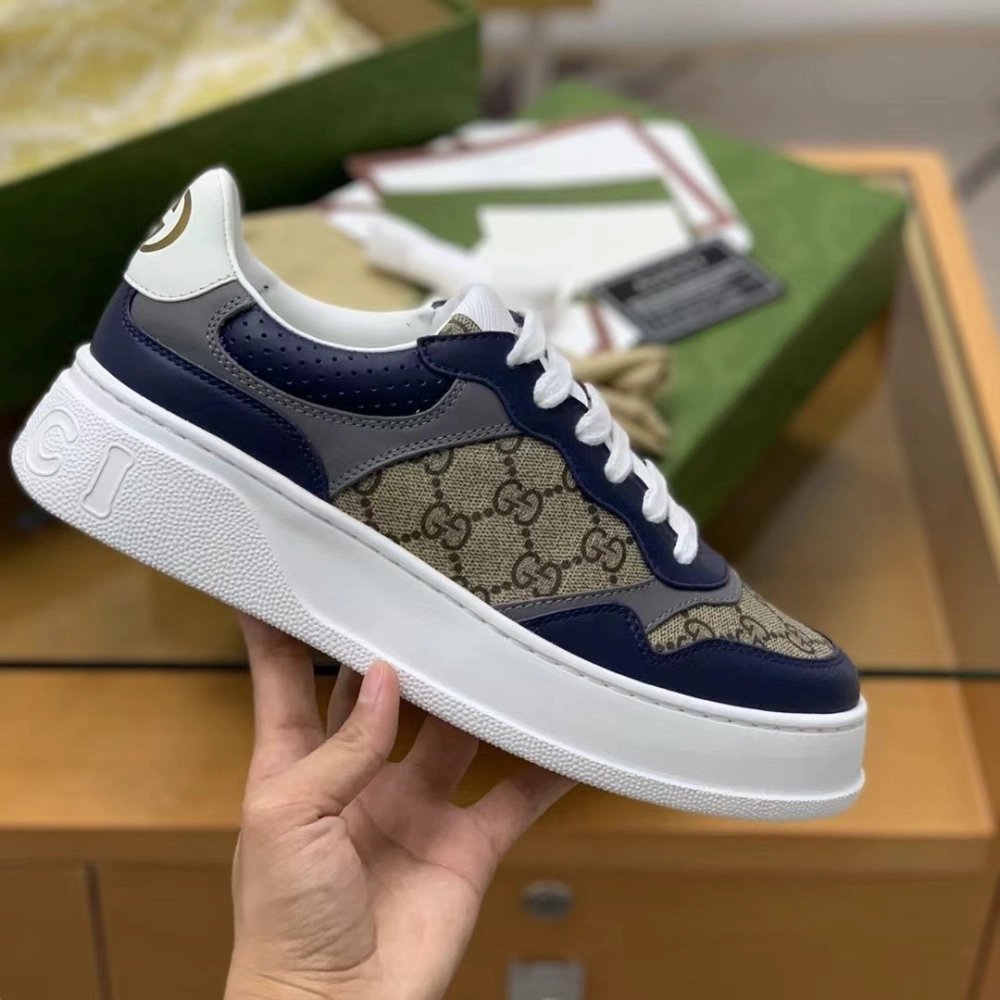Gucci sneakers Cowhide,GUCCI SNEAKERS,High quality Free shipping