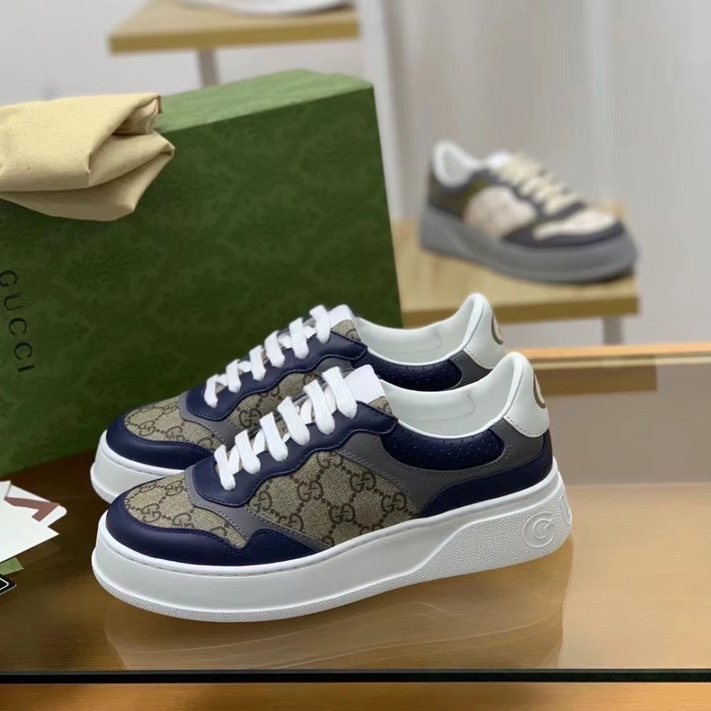 Gucci sneakers Cowhide,GUCCI SNEAKERS,High quality Free shipping