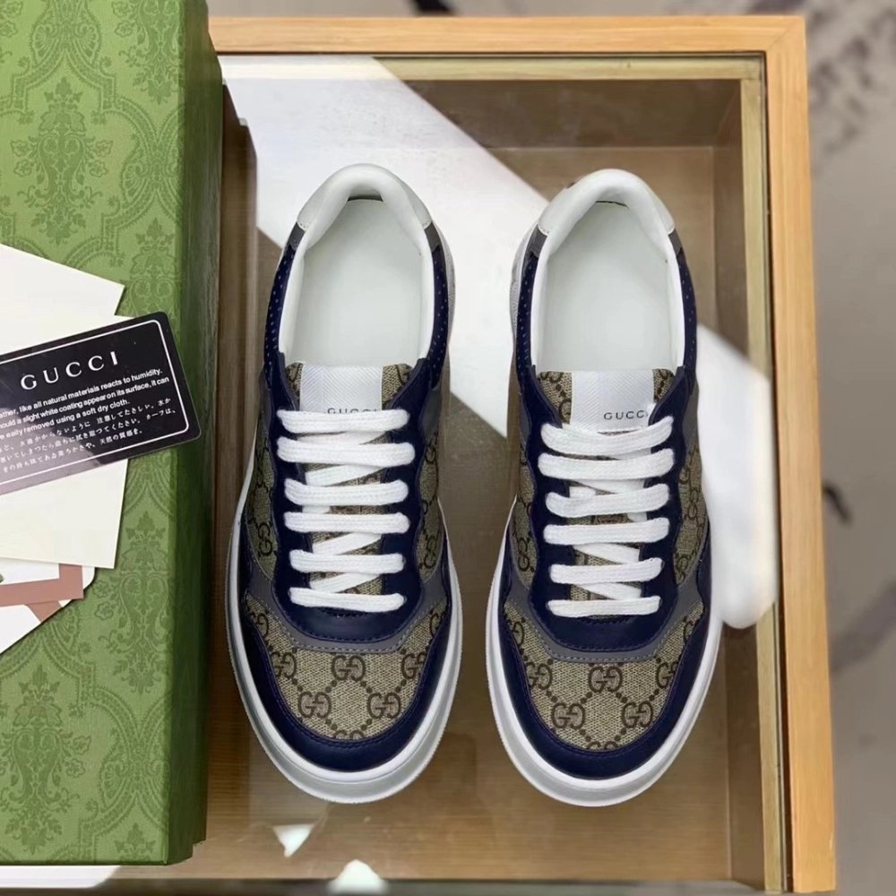 Gucci sneakers Cowhide,GUCCI SNEAKERS,High quality Free shipping