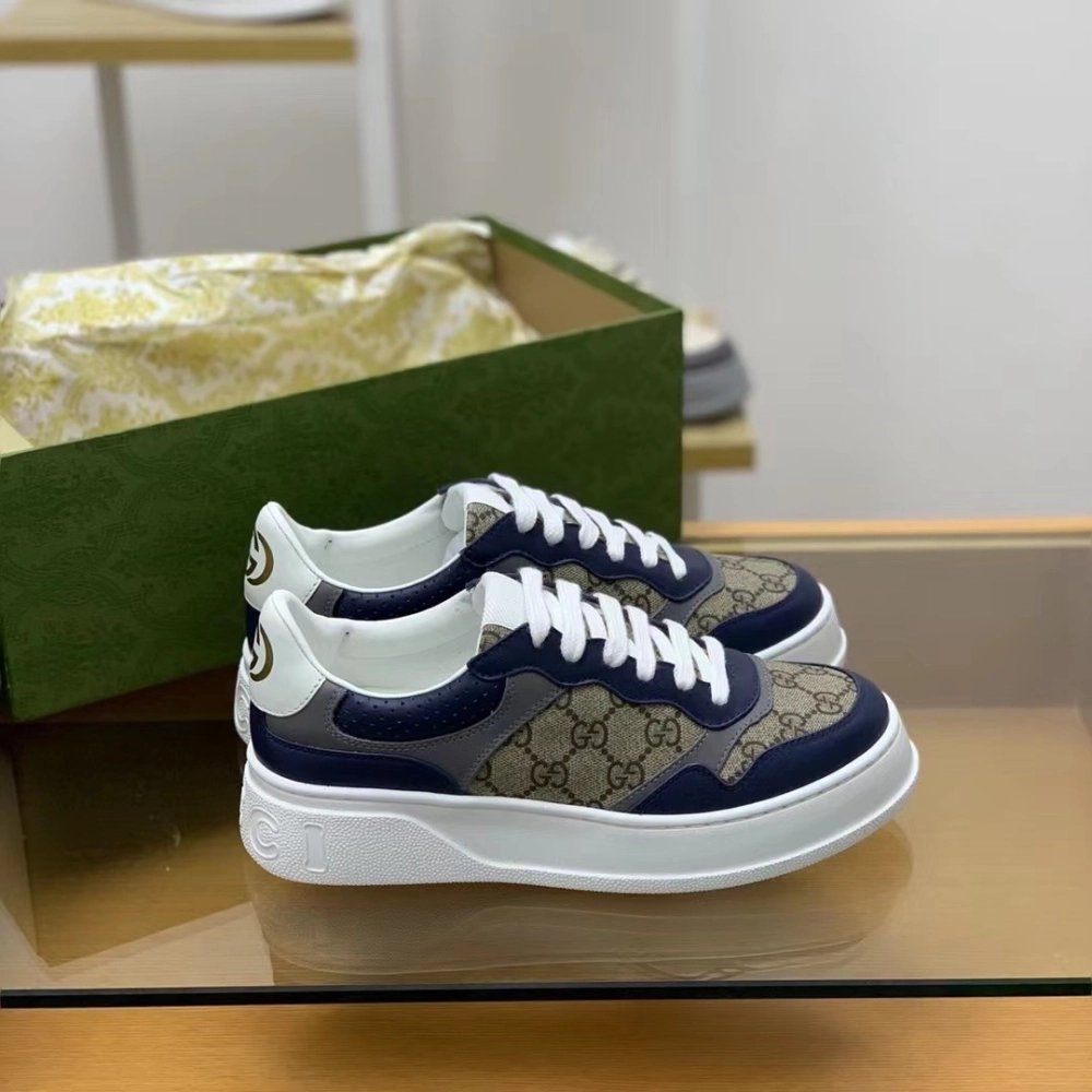 Gucci sneakers Cowhide,GUCCI SNEAKERS,High quality Free shipping