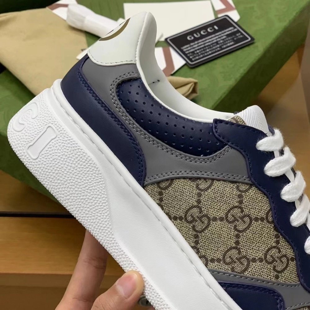 Gucci sneakers Cowhide,GUCCI SNEAKERS,High quality Free shipping