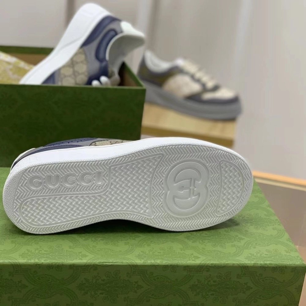 Gucci sneakers Cowhide,GUCCI SNEAKERS,High quality Free shipping