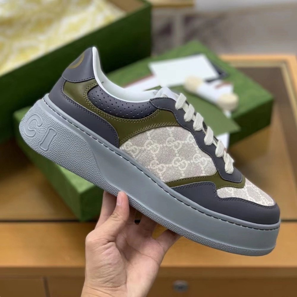 Gucci sneakers Cowhide,GUCCI SNEAKERS,High quality Free shipping