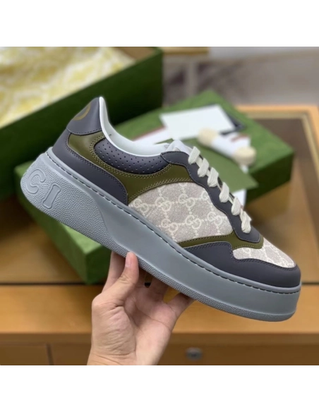 Gucci sneakers Cowhide,GUCCI SNEAKERS,High quality Free shipping