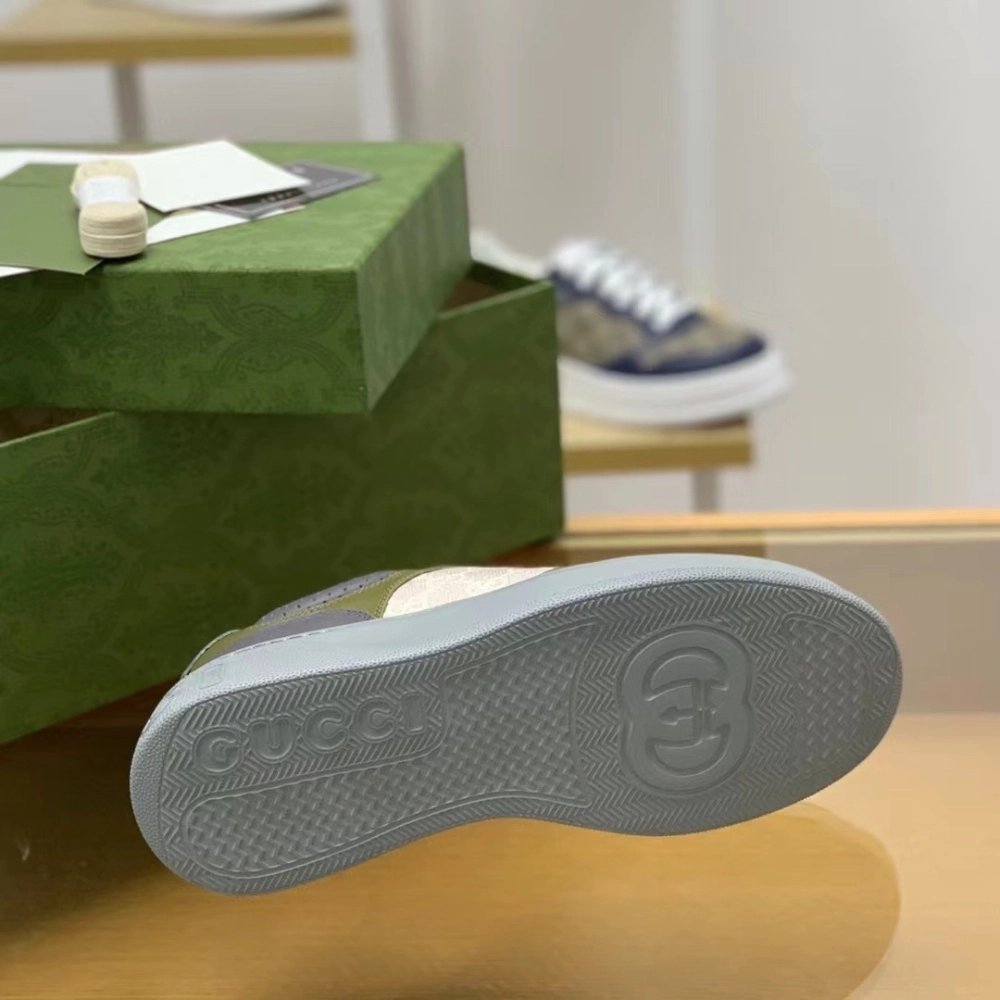 Gucci sneakers Cowhide,GUCCI SNEAKERS,High quality Free shipping