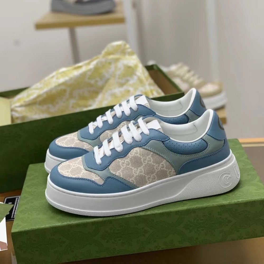 Gucci sneakers Cowhide,GUCCI SNEAKERS,High quality Free shipping