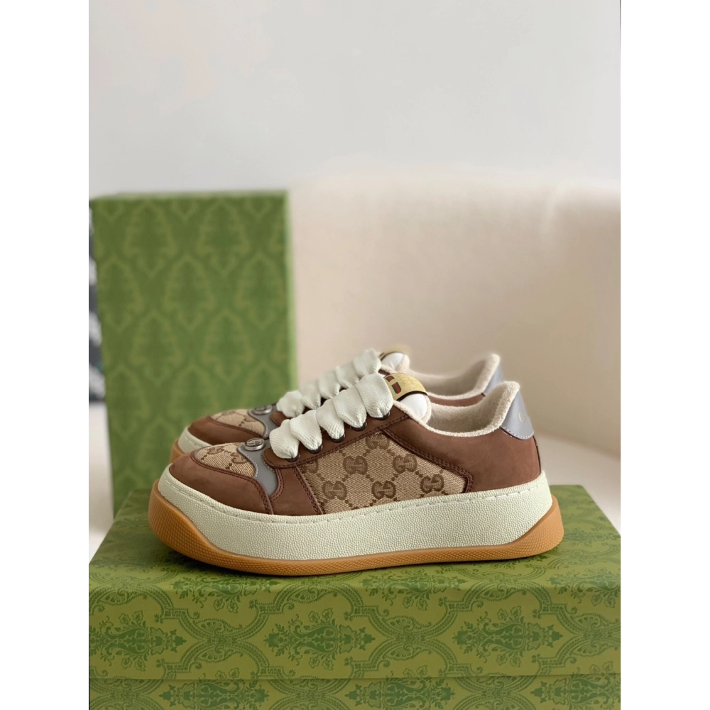 Gucci sneakers Cowhide,GUCCI SNEAKERS,High quality Free shipping