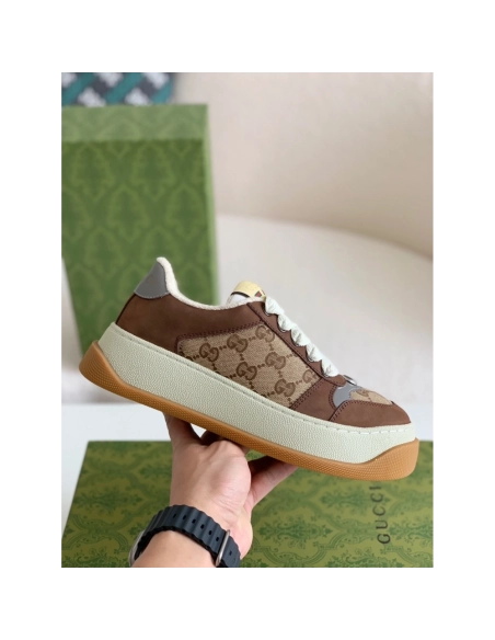 Gucci sneakers Cowhide,GUCCI SNEAKERS,High quality Free shipping