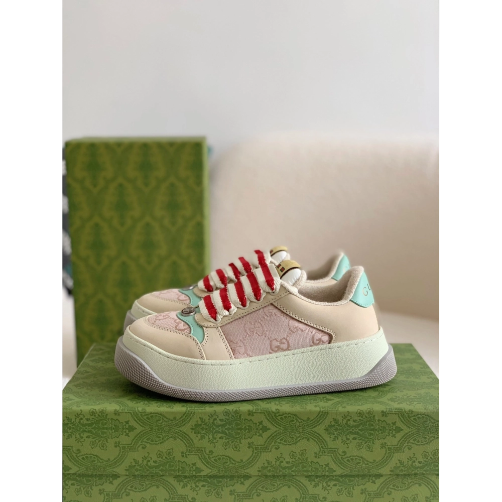 Gucci sneakers Cowhide,GUCCI SNEAKERS,High quality Free shipping