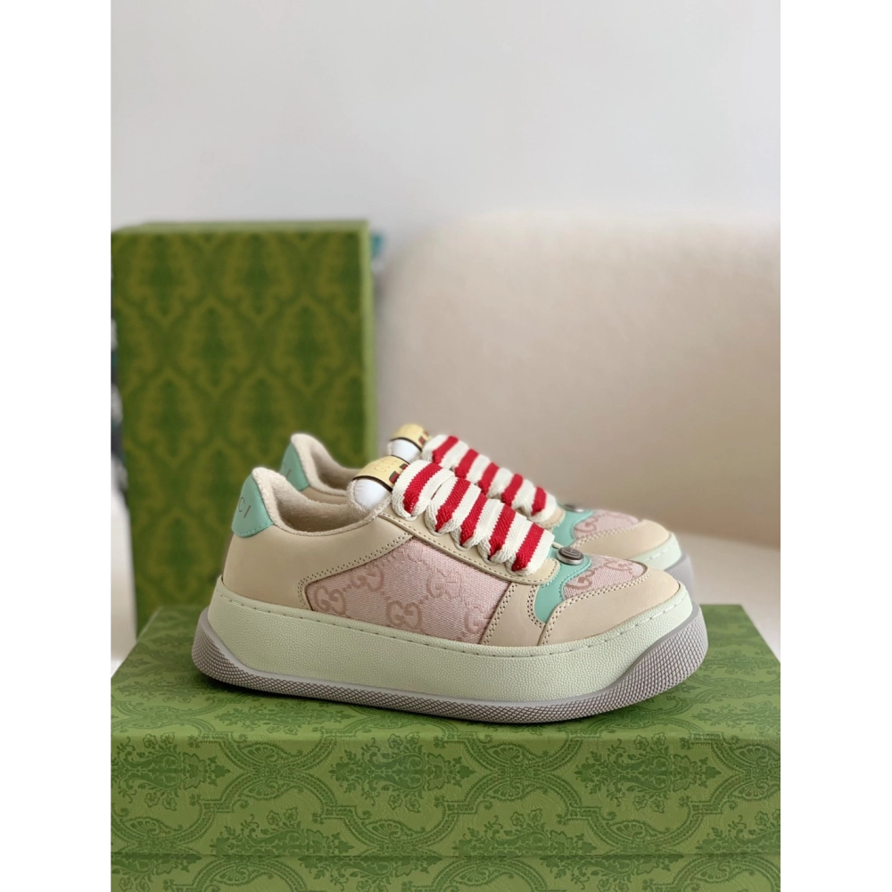 Gucci sneakers Cowhide,GUCCI SNEAKERS,High quality Free shipping