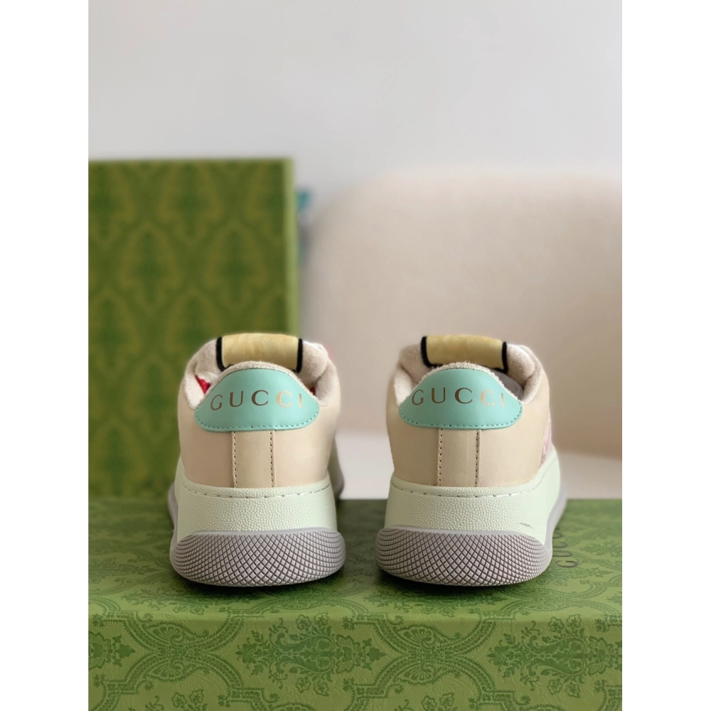 Gucci sneakers Cowhide,GUCCI SNEAKERS,High quality Free shipping