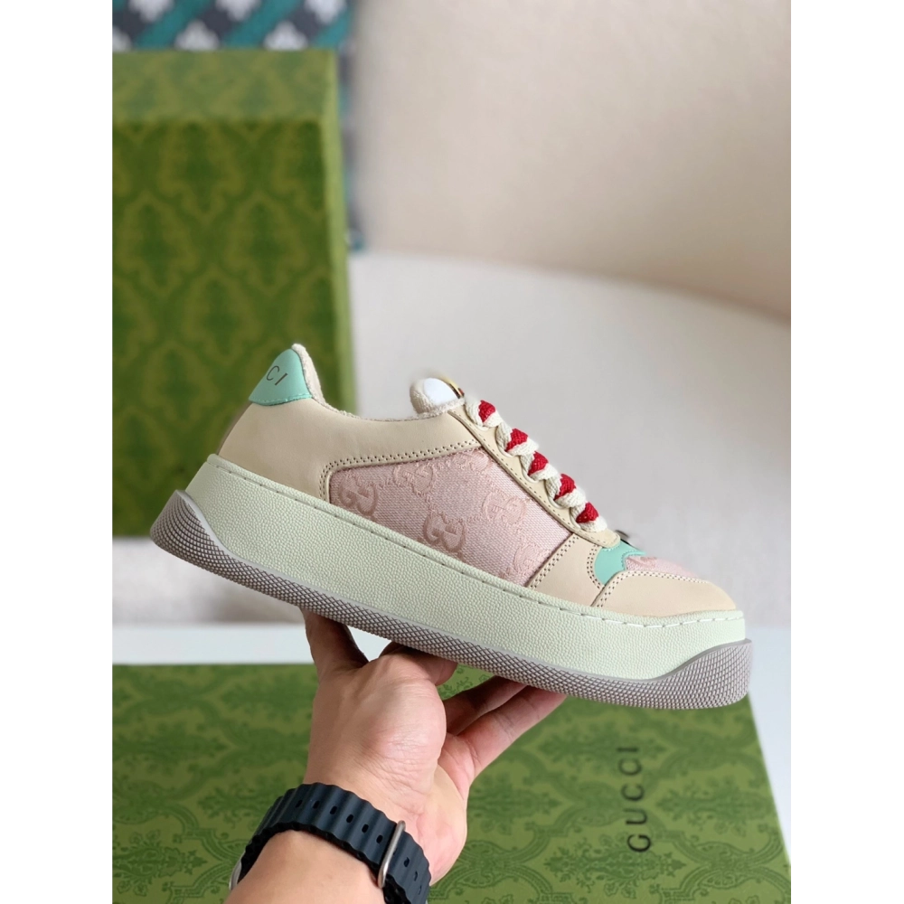 Gucci sneakers Cowhide,GUCCI SNEAKERS,High quality Free shipping