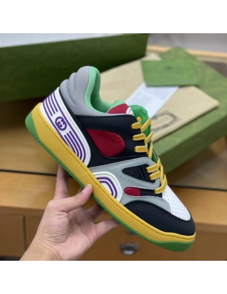 Gucci sneakers Cowhide+Breathable mesh,GUCCI SNEAKERS,High quality Free shipping