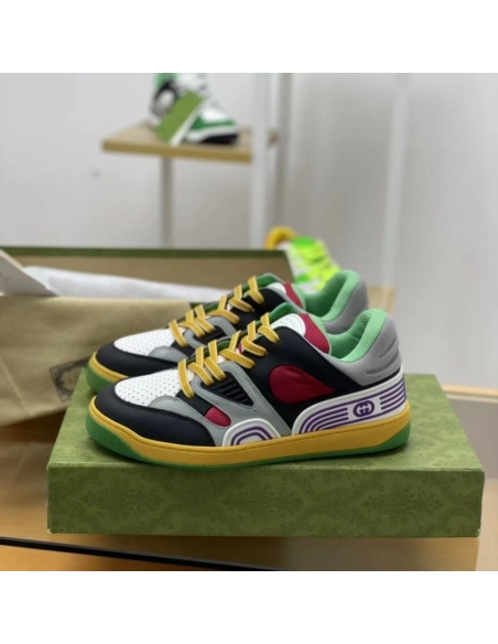 Gucci sneakers Cowhide+Breathable mesh,GUCCI SNEAKERS,High quality Free shipping