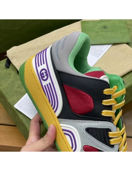 Gucci sneakers Cowhide+Breathable mesh,GUCCI SNEAKERS,High quality Free shipping