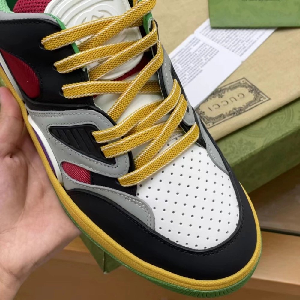 Gucci sneakers Cowhide+Breathable mesh,GUCCI SNEAKERS,High quality Free shipping