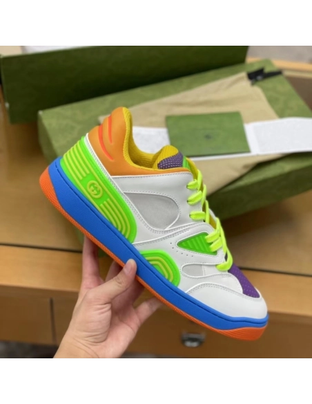 Gucci sneakers Cowhide+Breathable mesh,GUCCI SNEAKERS,High quality Free shipping