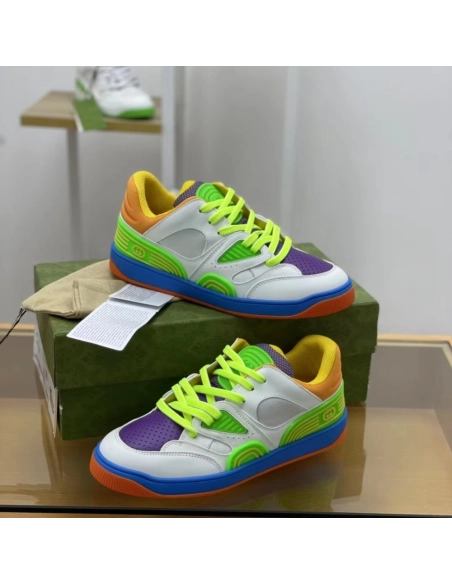 Gucci sneakers Cowhide+Breathable mesh,GUCCI SNEAKERS,High quality Free shipping